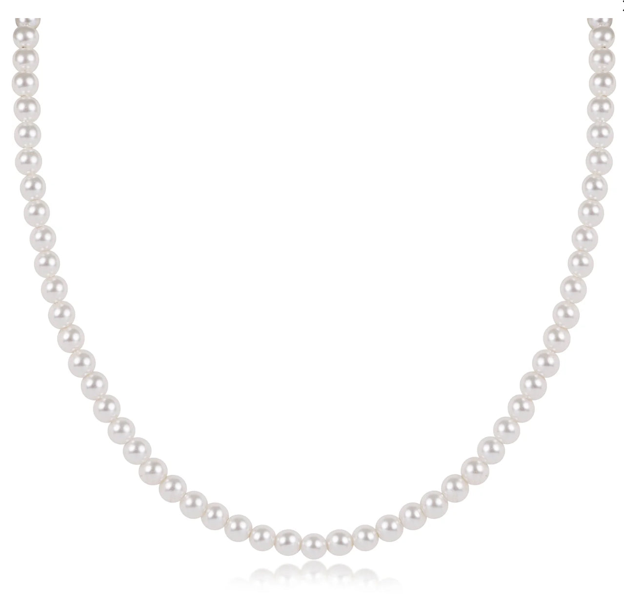 Choker Classic Pearl 4mm Bead
