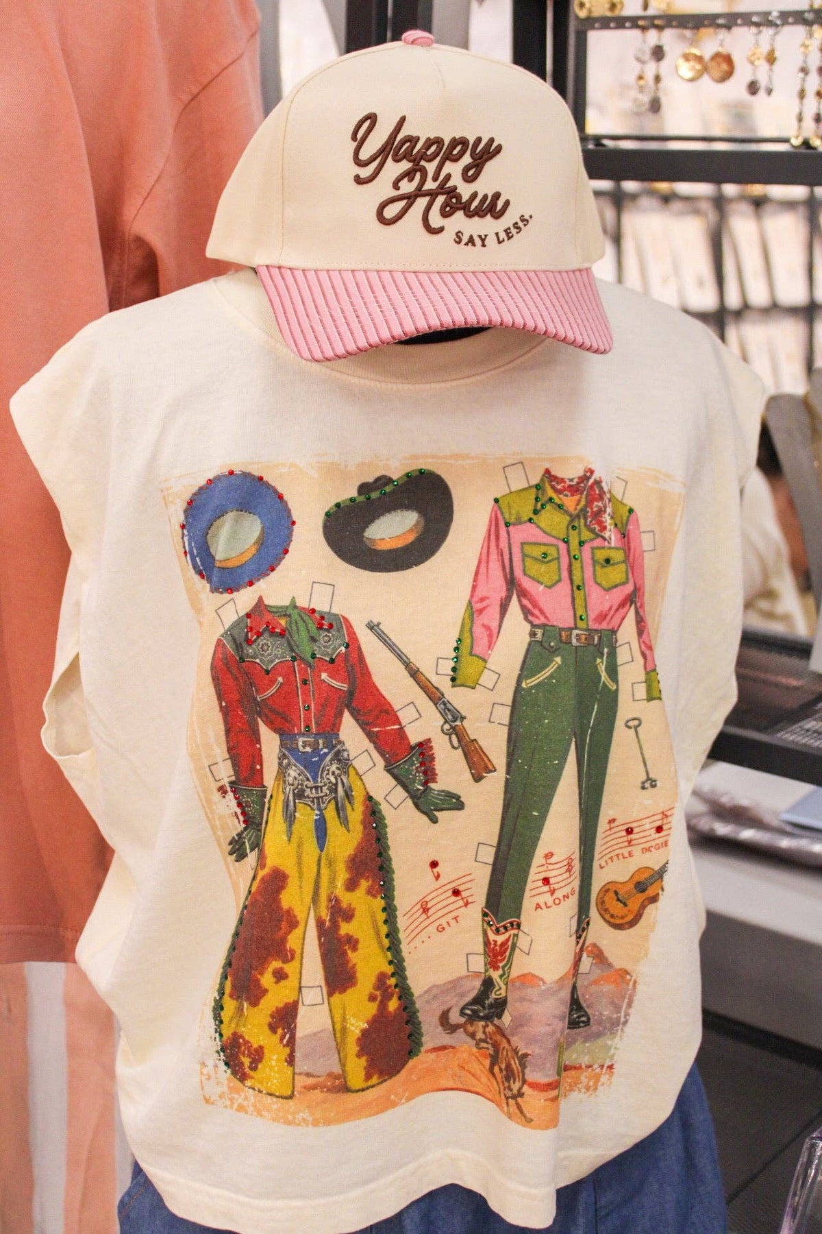 RODEO DRESS UP TEE | CREWNECK