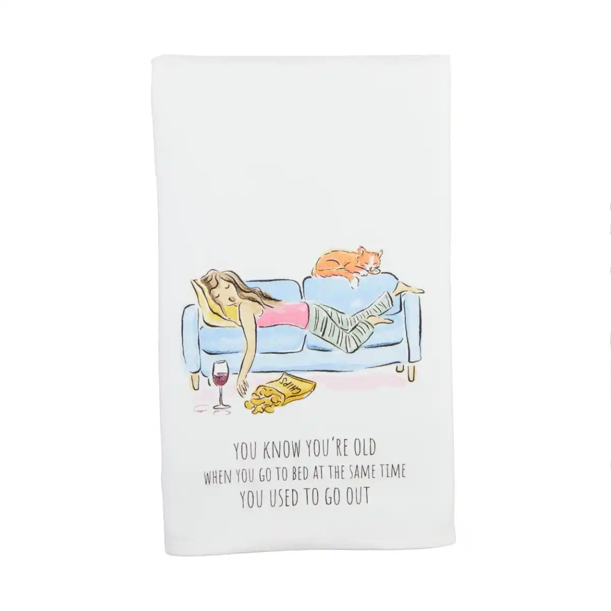 Go Out Funny Towel
