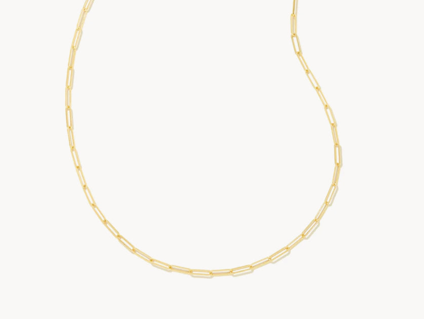 Courtney Paperclip Necklace