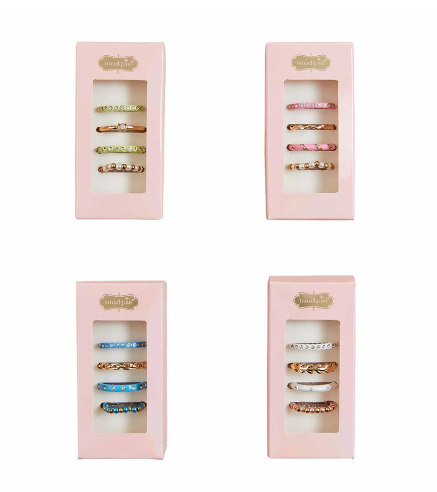 Bright Layering Rings