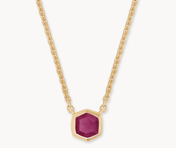 Davie 18k Gold Vermeil Pendant Necklace