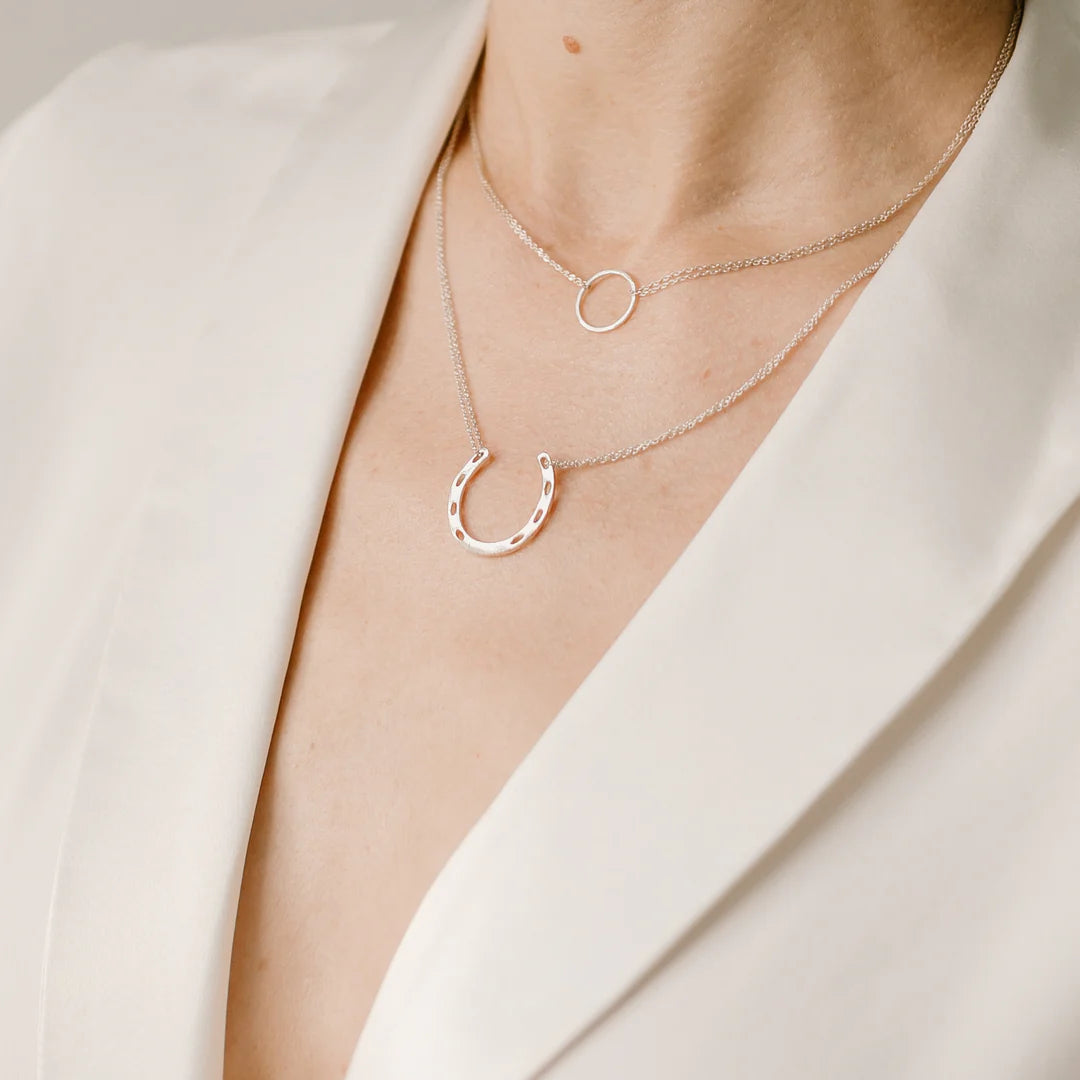 Lady Luck Horseshoe Necklace