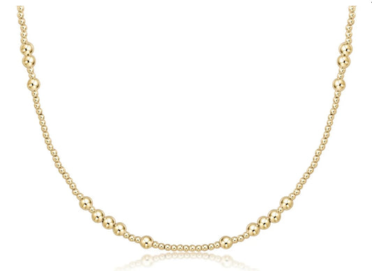 Choker Hope Unwritten - 4mm Gold