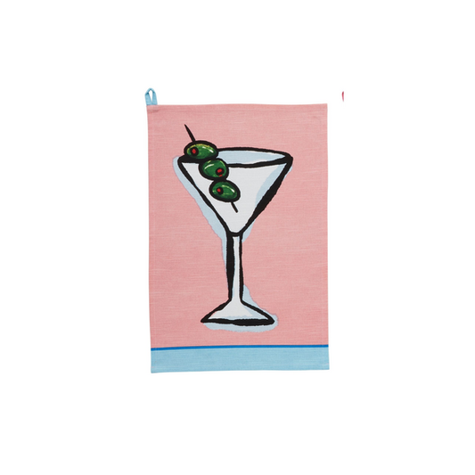 Martini Trim Cocktail Towel