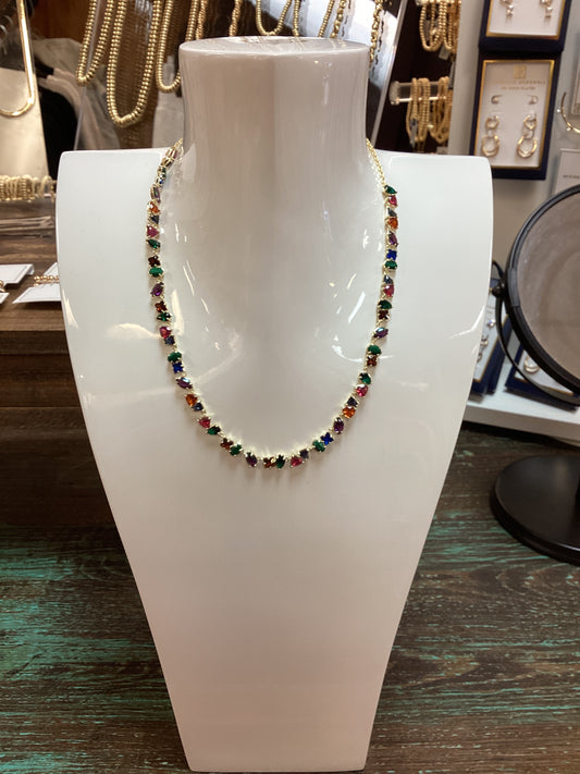Isabelle Tennis Necklace