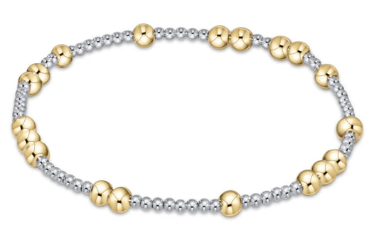 Hope Unwritten 4mm Bracelet - Mixed Metal