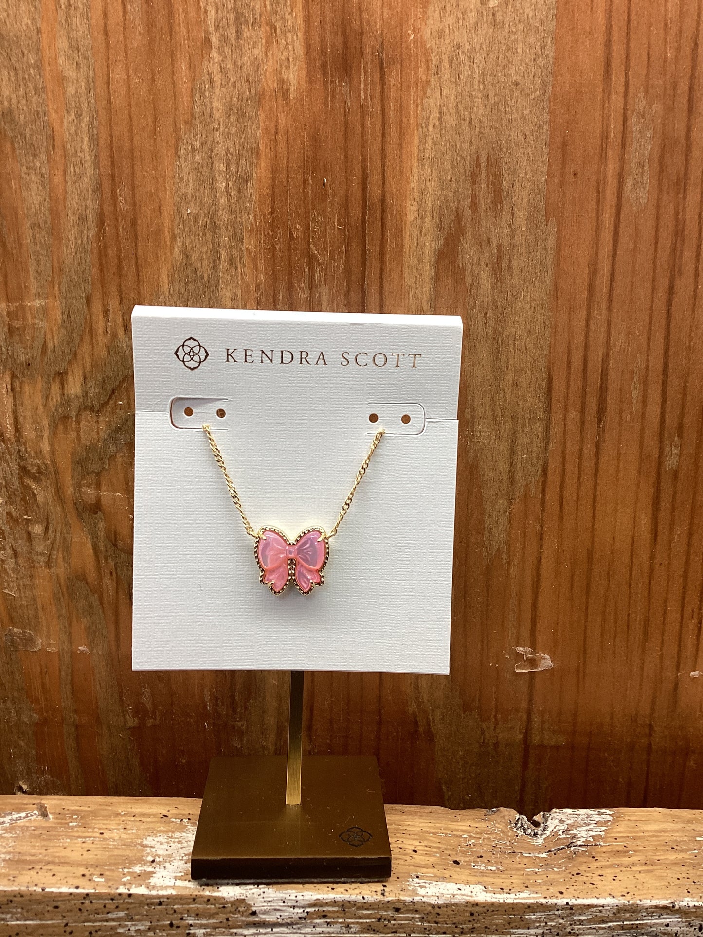 Haley Bow PNDT Necklace