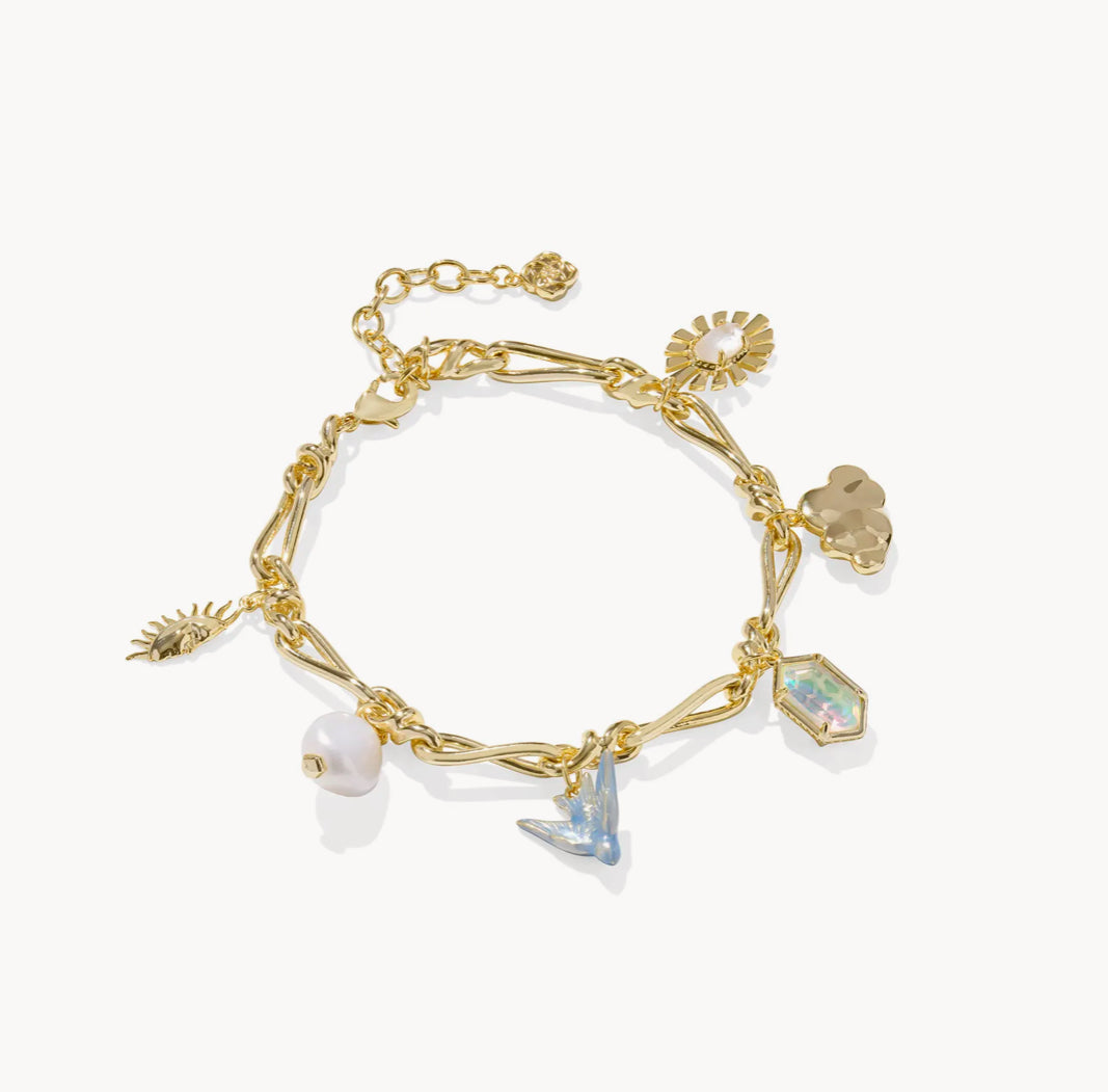 Melody Charm Bracelet in Freshwater Cultured Pearl