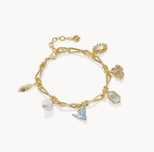 Melody Charm Bracelet in Freshwater Cultured Pearl