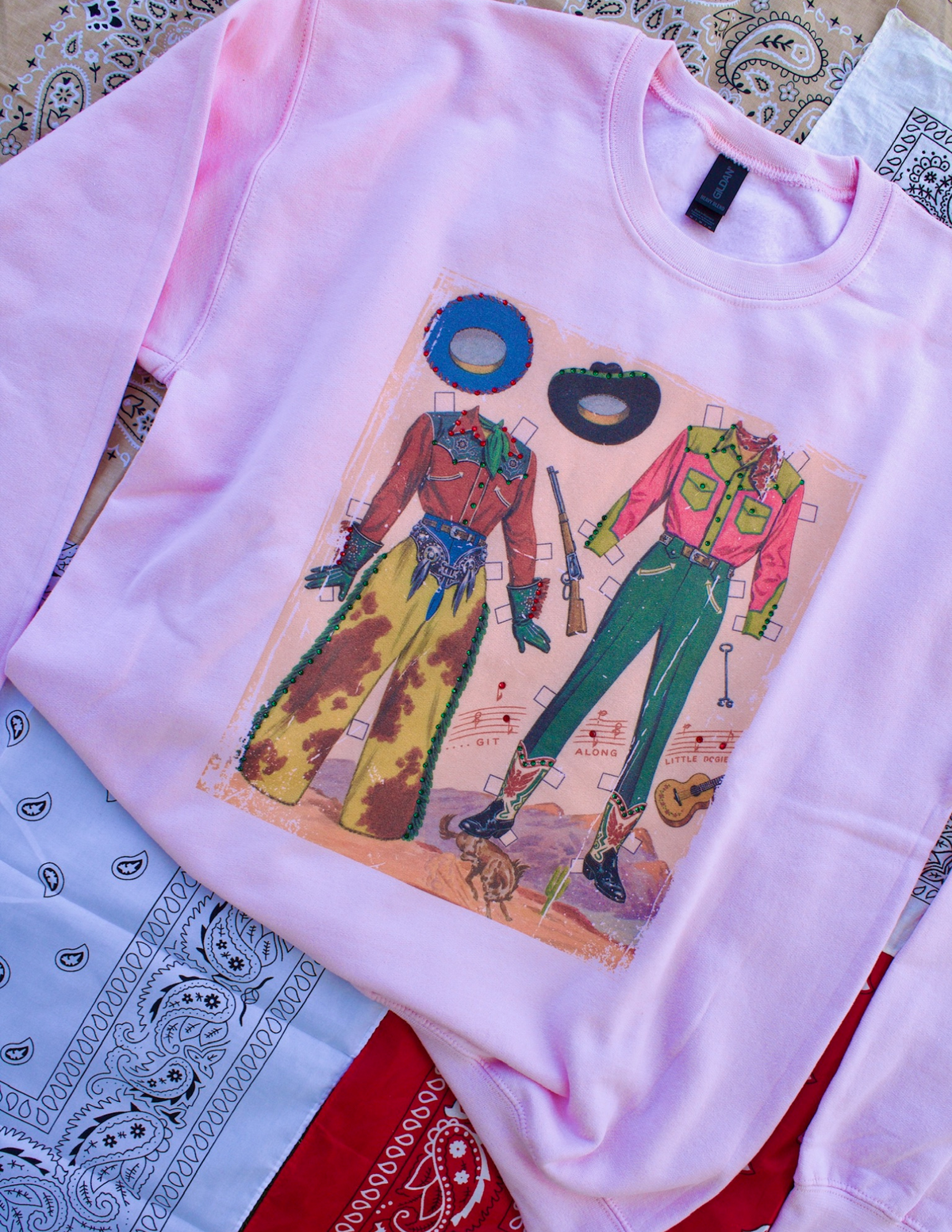 RODEO DRESS UP TEE | CREWNECK