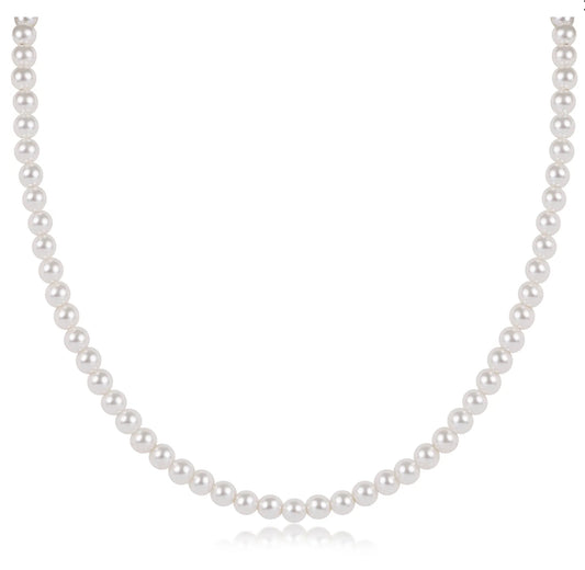Choker Classic Pearl 4mm Bead