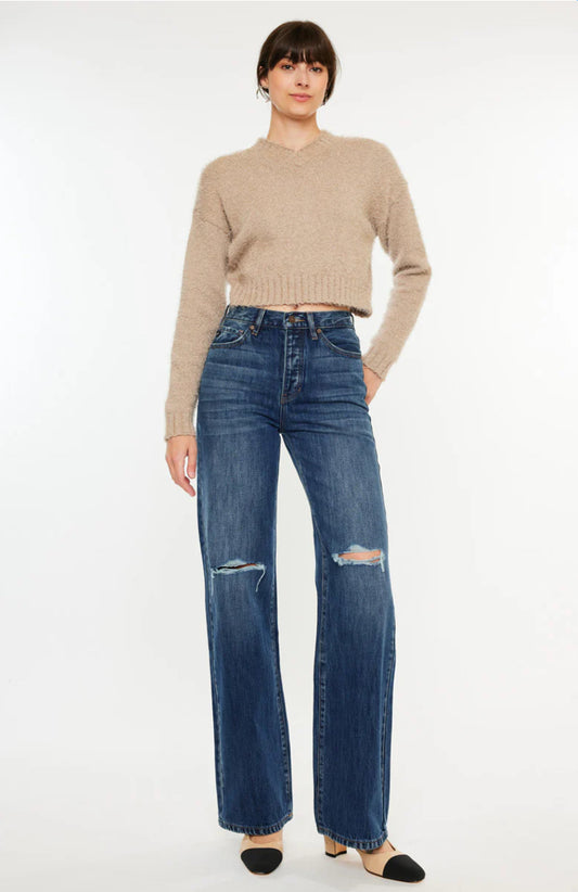 Ultra High Rise 90s Wide Flare Jeans