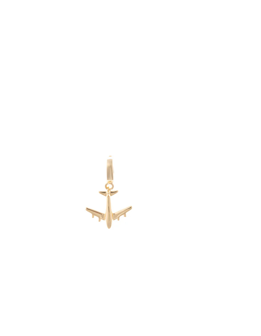 Luxe Plane Charm