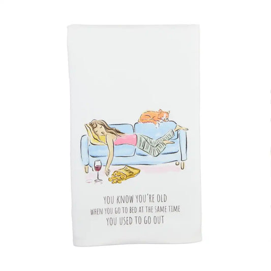 Go Out Funny Towel