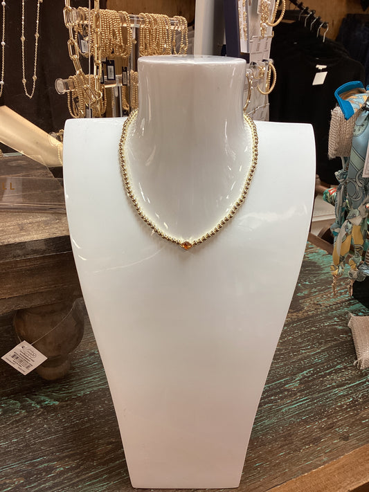 Abbie Bead Necklace