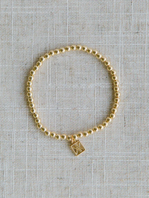 Kinsley Shiny Gold Bracelet