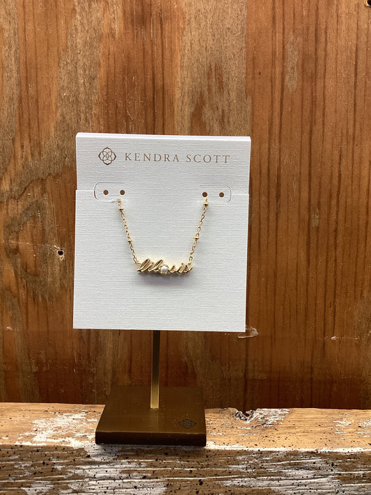 LIL Sis Short Pendant Necklace