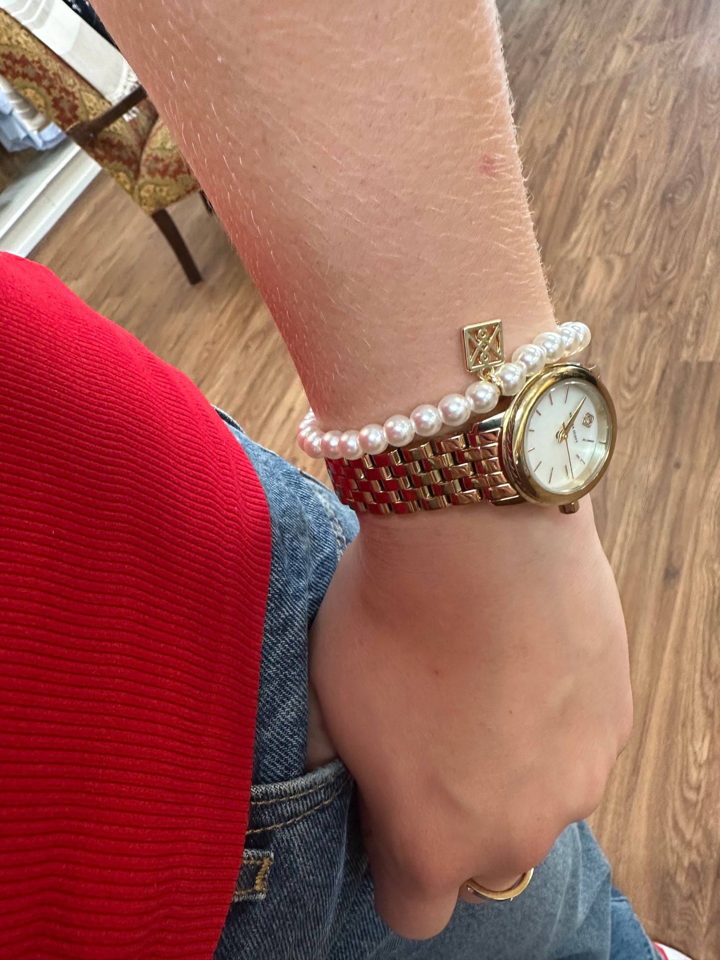 Kinsley Basic Pearl Bracelet