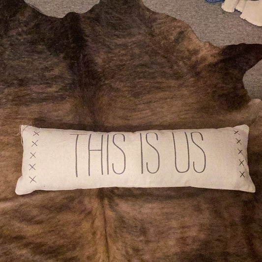 This is Us Long Pillow