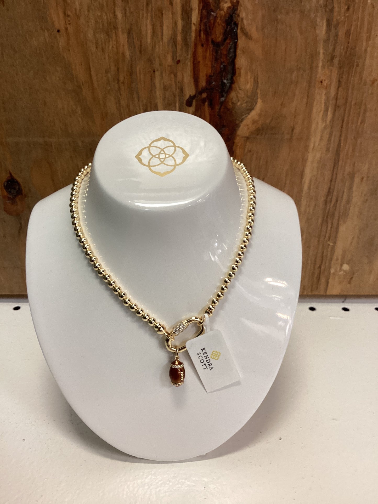 Football Multi Strand Necklace