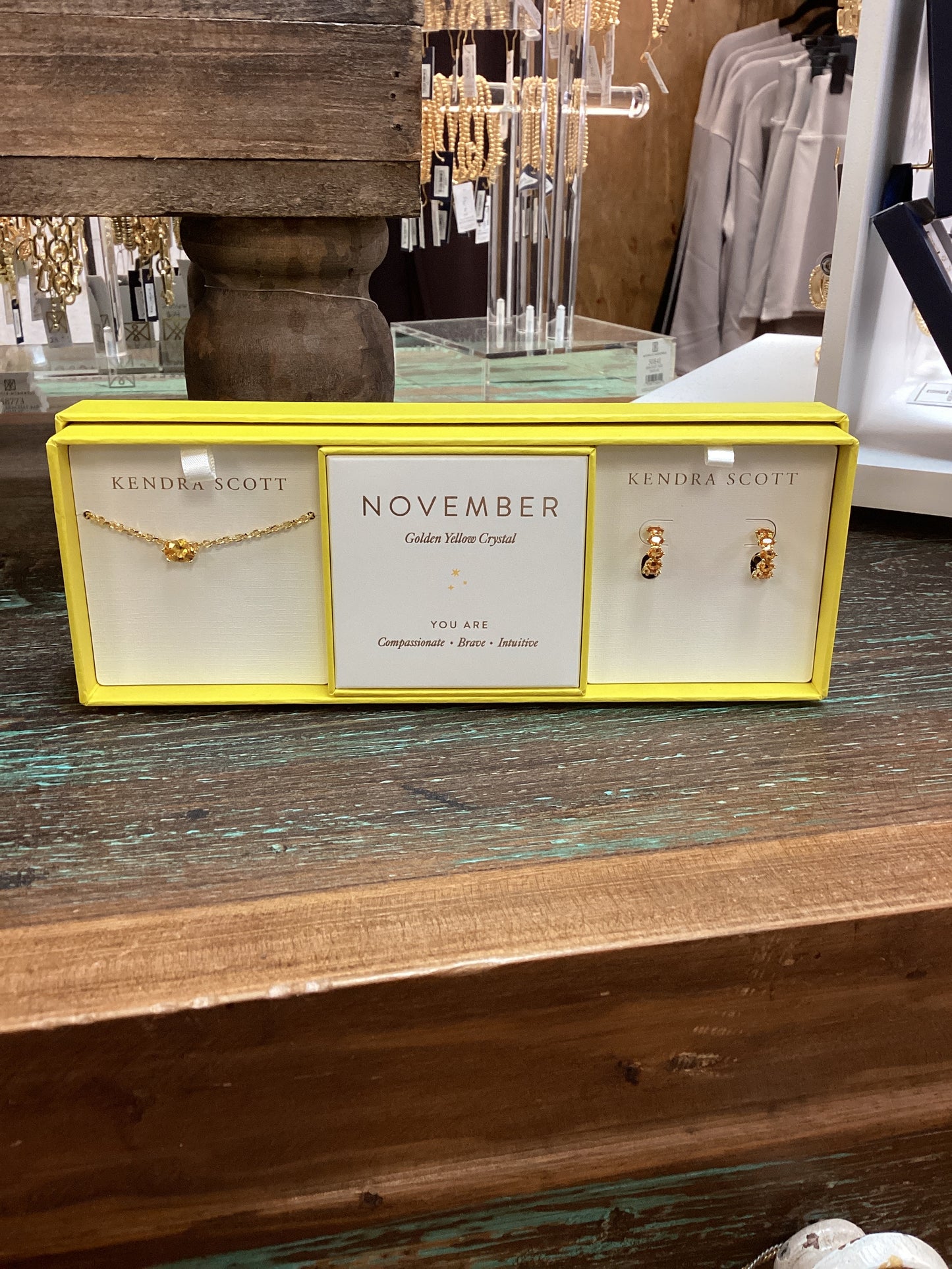 Cailin Gold Birthstone Gift Set of 2