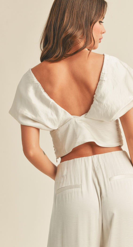 Off-Shoulder Evening Top