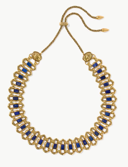 Catherine Vintage Gold Statement Necklace