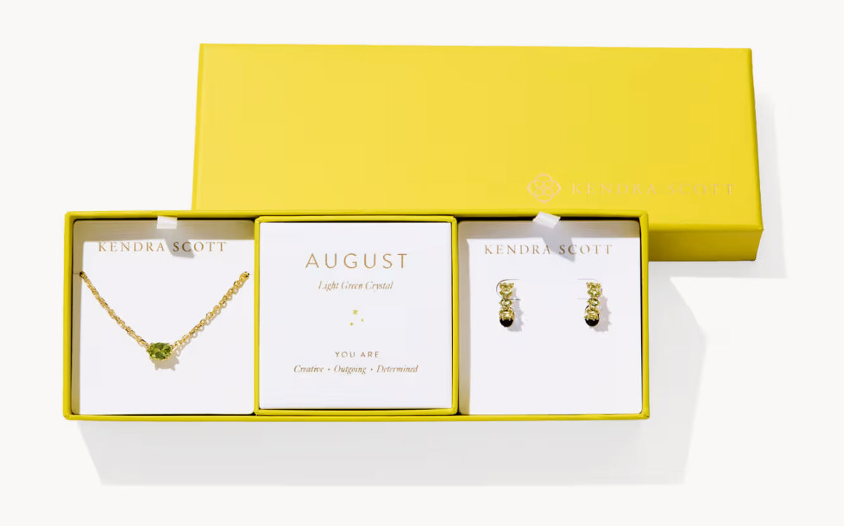 Cailin Gold Birthstone Gift Set of 2