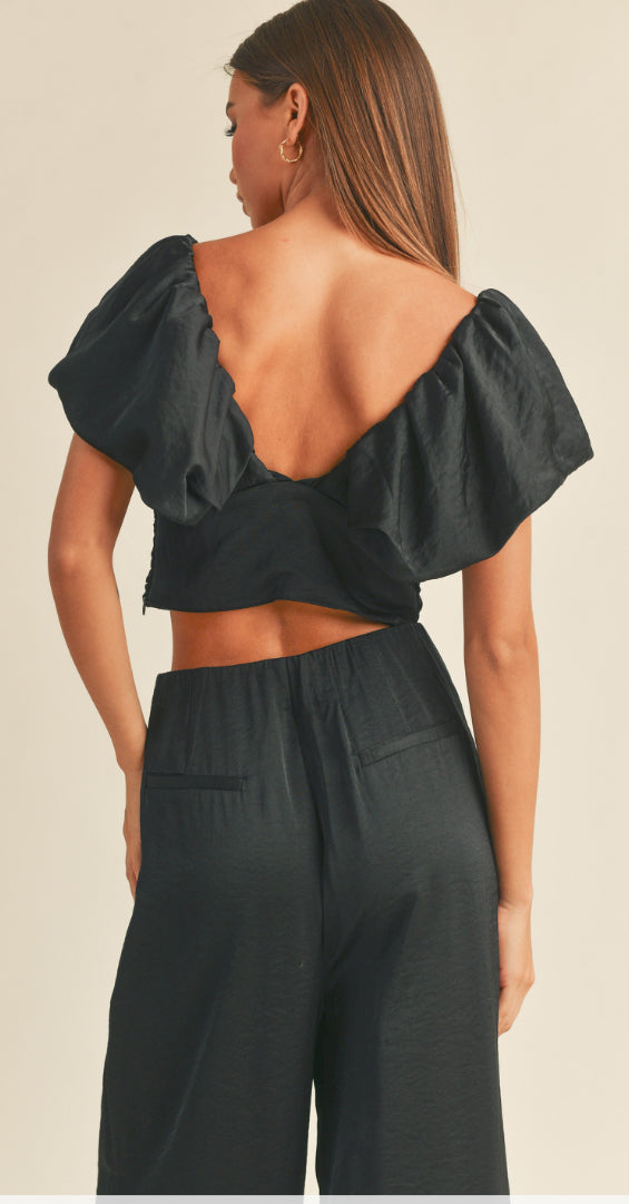 Off-Shoulder Evening Top