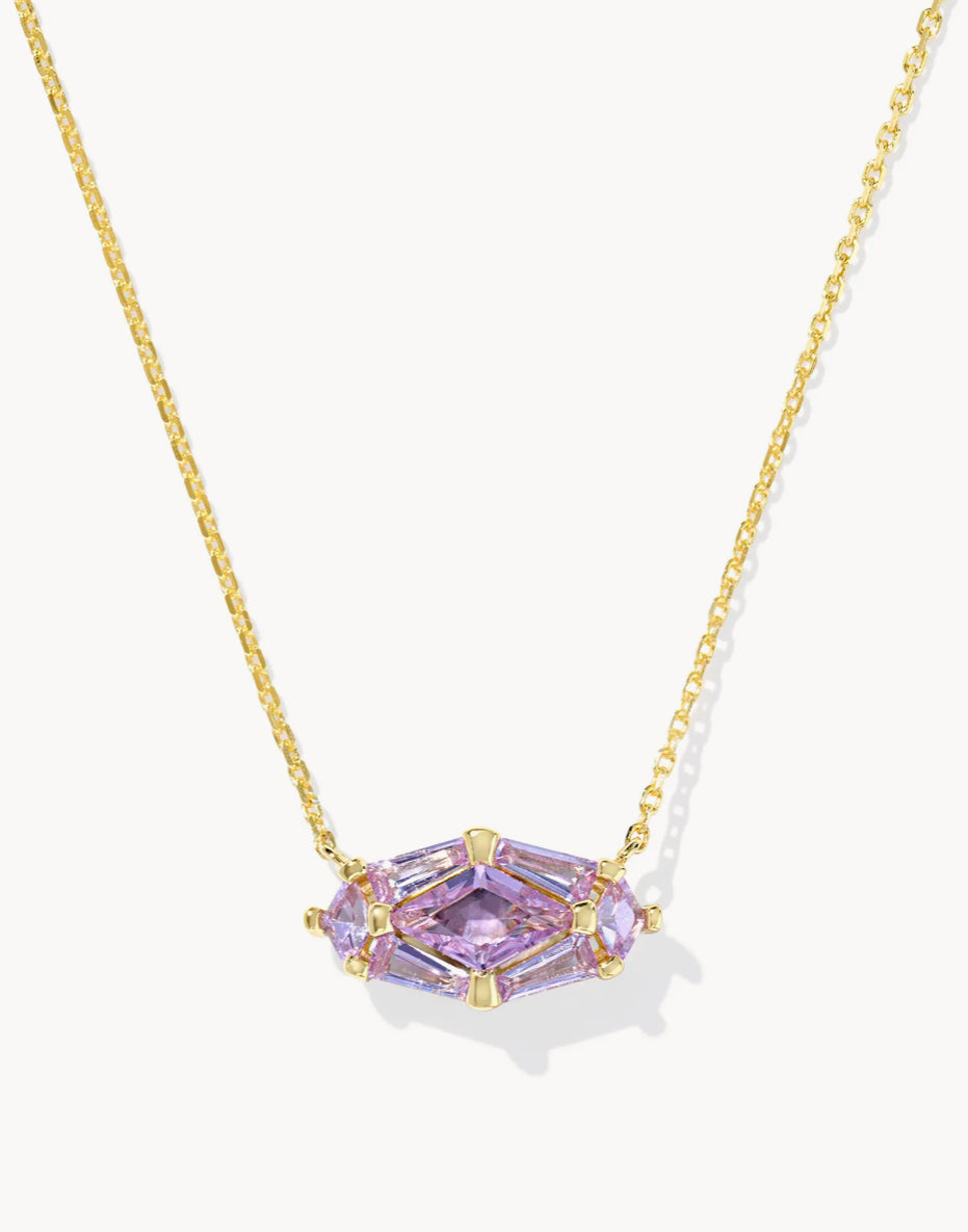 Lindy Rae Elisa Gold Short Pendant