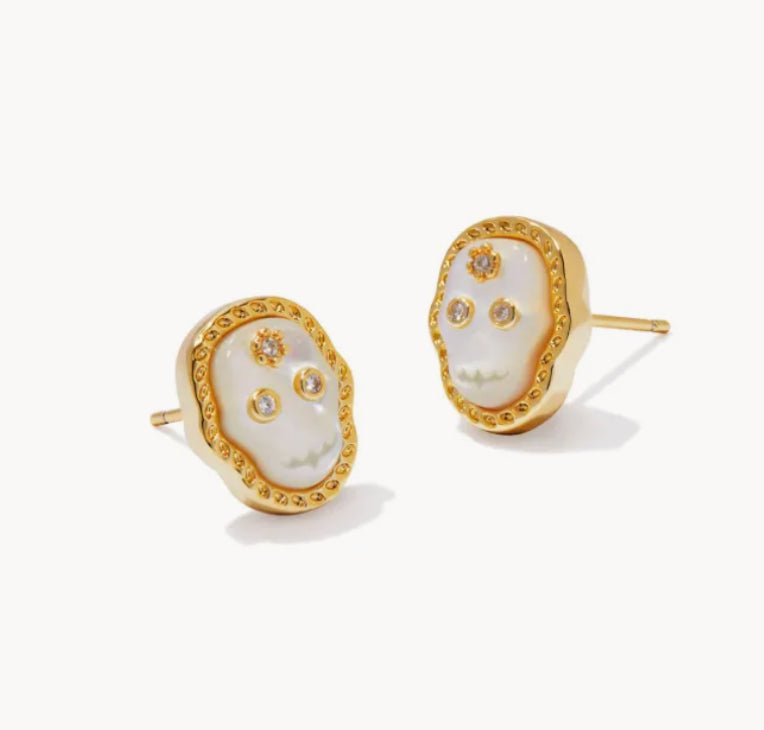 Skeleton Stud Earrings