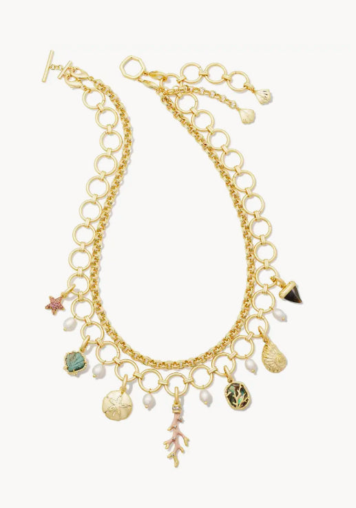 Brynne Shell Charm Necklace