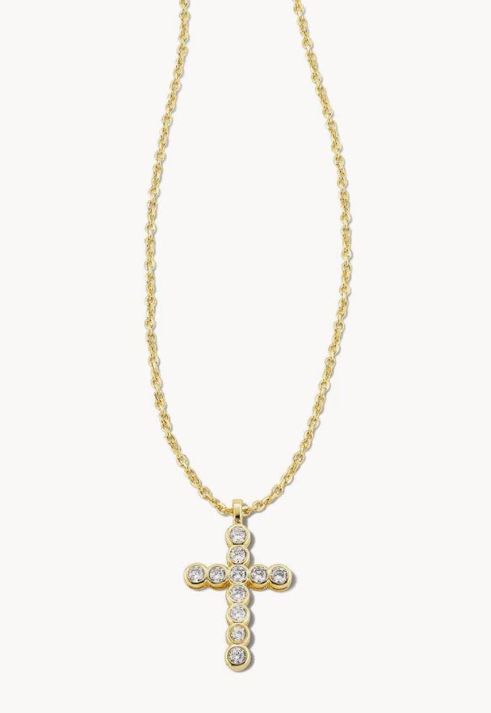 Cross Crystal Pendant Necklace