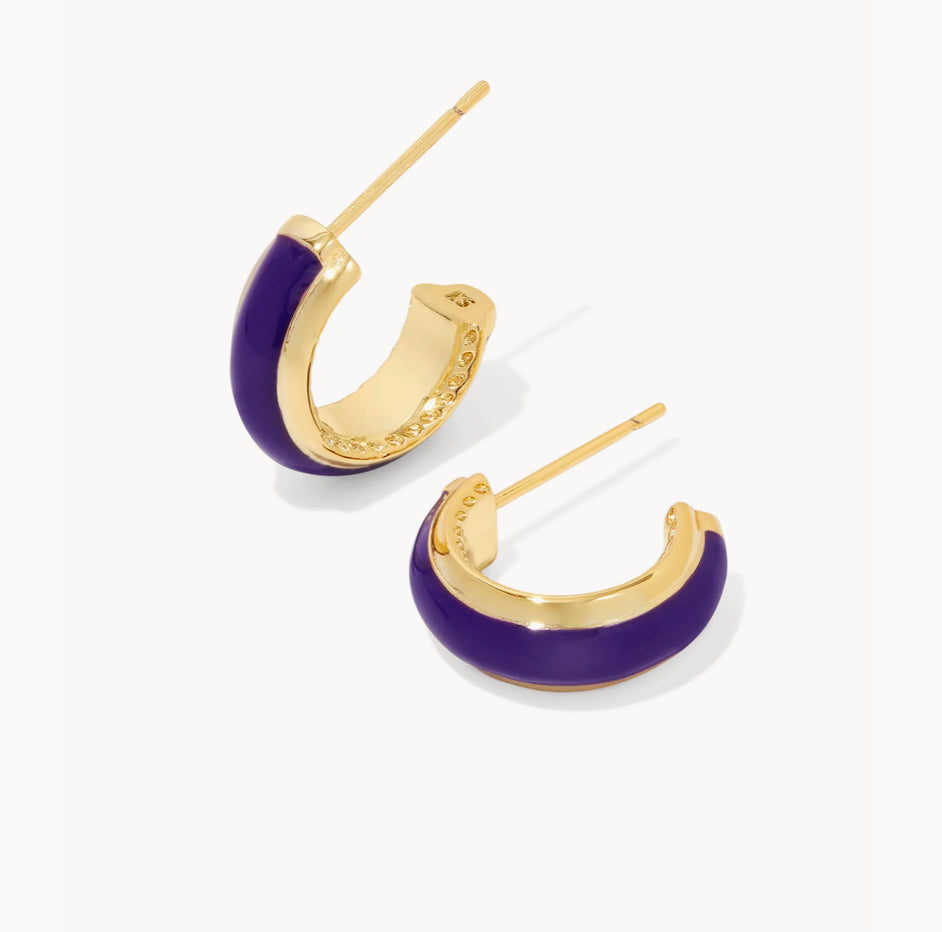 Ainsley Gold Huggie Earrings