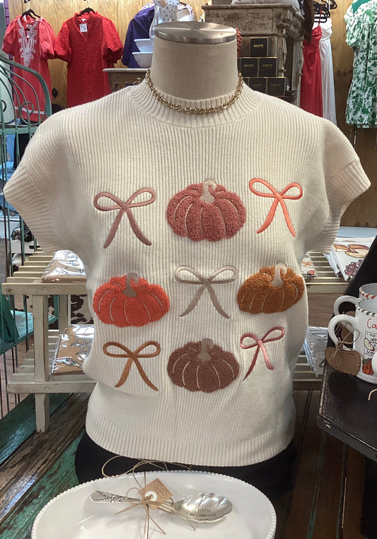 Josie Pumpkin Sweater