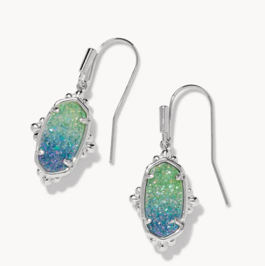 Lee Petal Framed Drop Earring