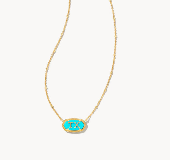 Elisa Short Pendant Necklace