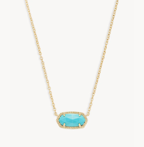 Elisa Short Pendant Necklace