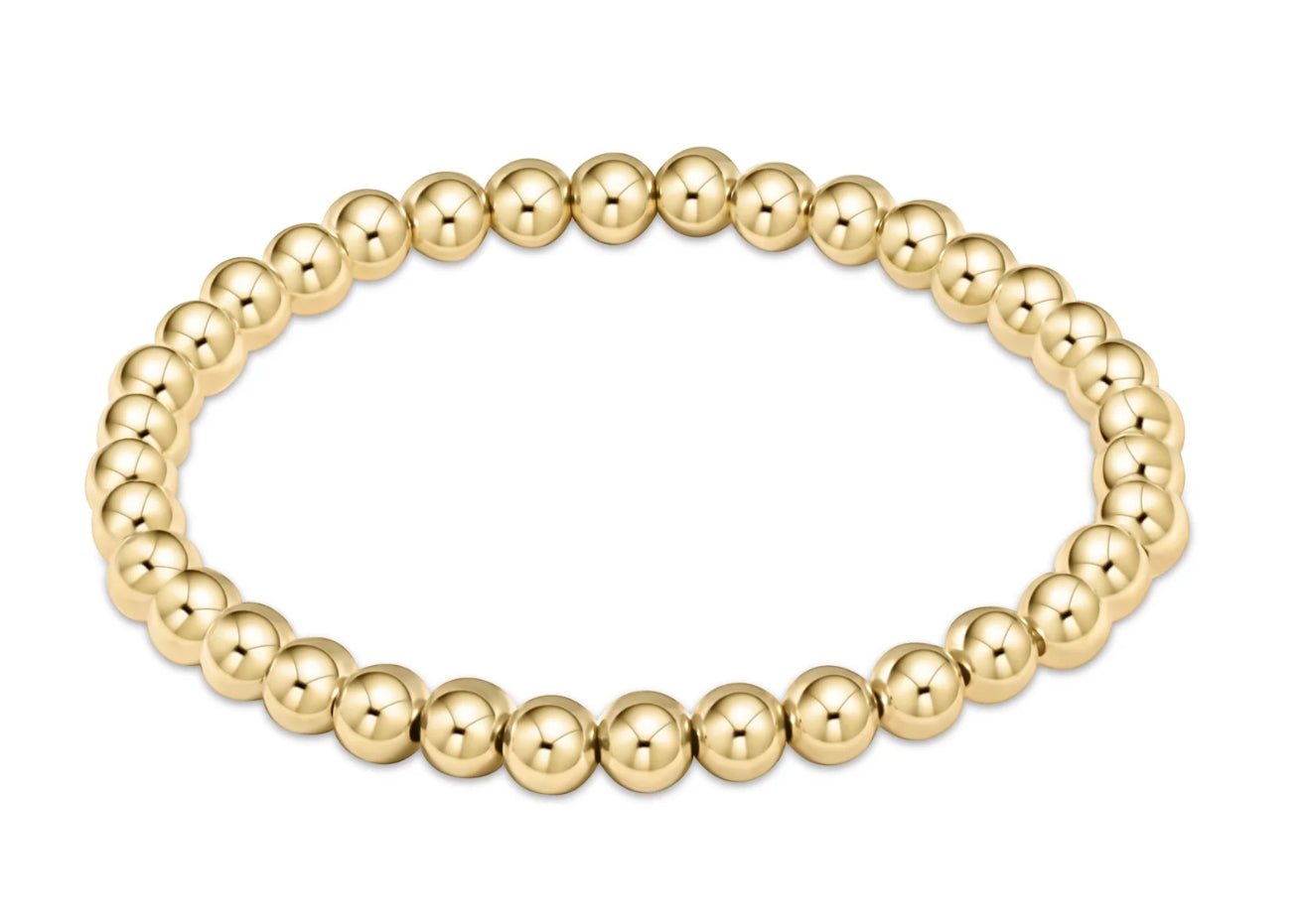 Classic Gold 5mm Bead Bracelet