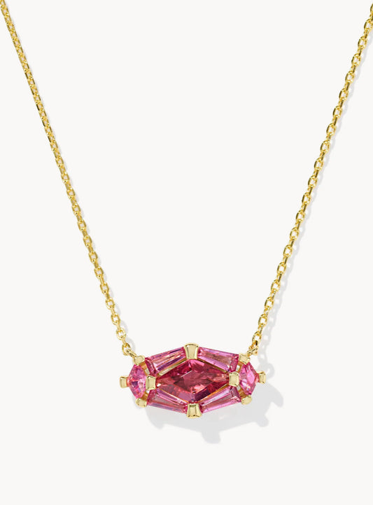 Lindy Rae Elisa Gold Short Pendant