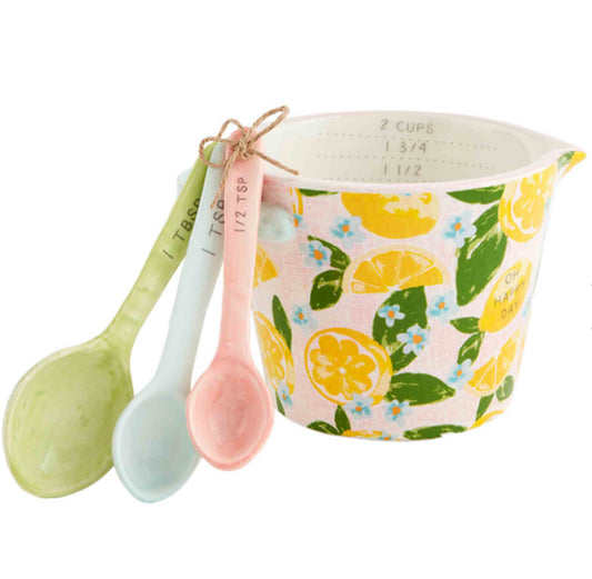 Lemon Measuring Cup Set