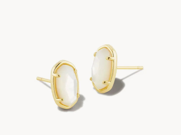 Grayson Stone Stud Earrings