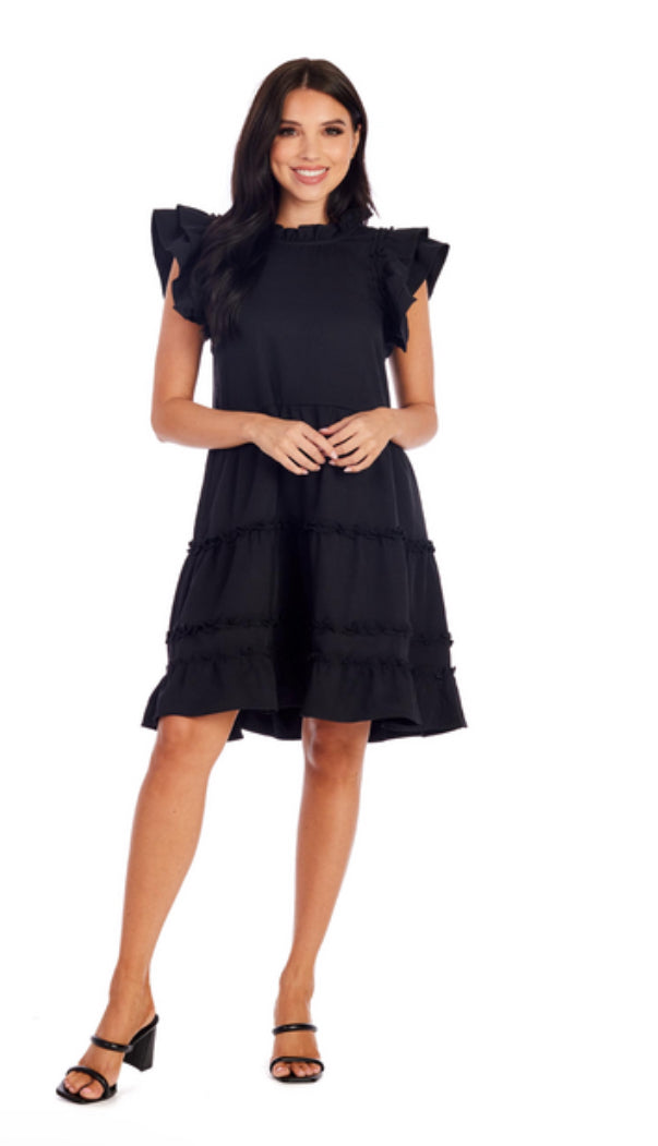 Pope Ruffle Dress