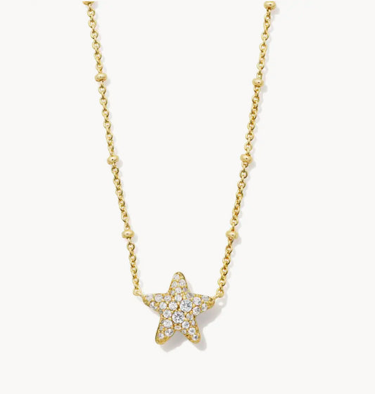 Jae Star Pave Pendant Necklace