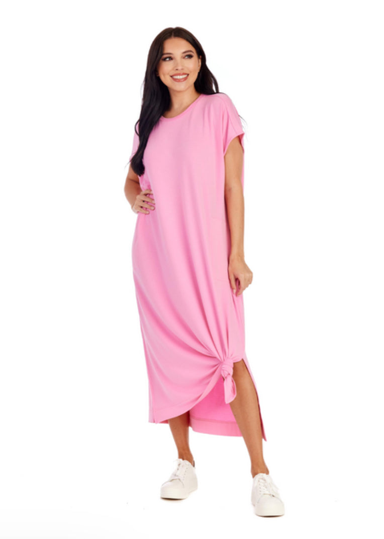 Lenny Basic Midi Dress-One Size