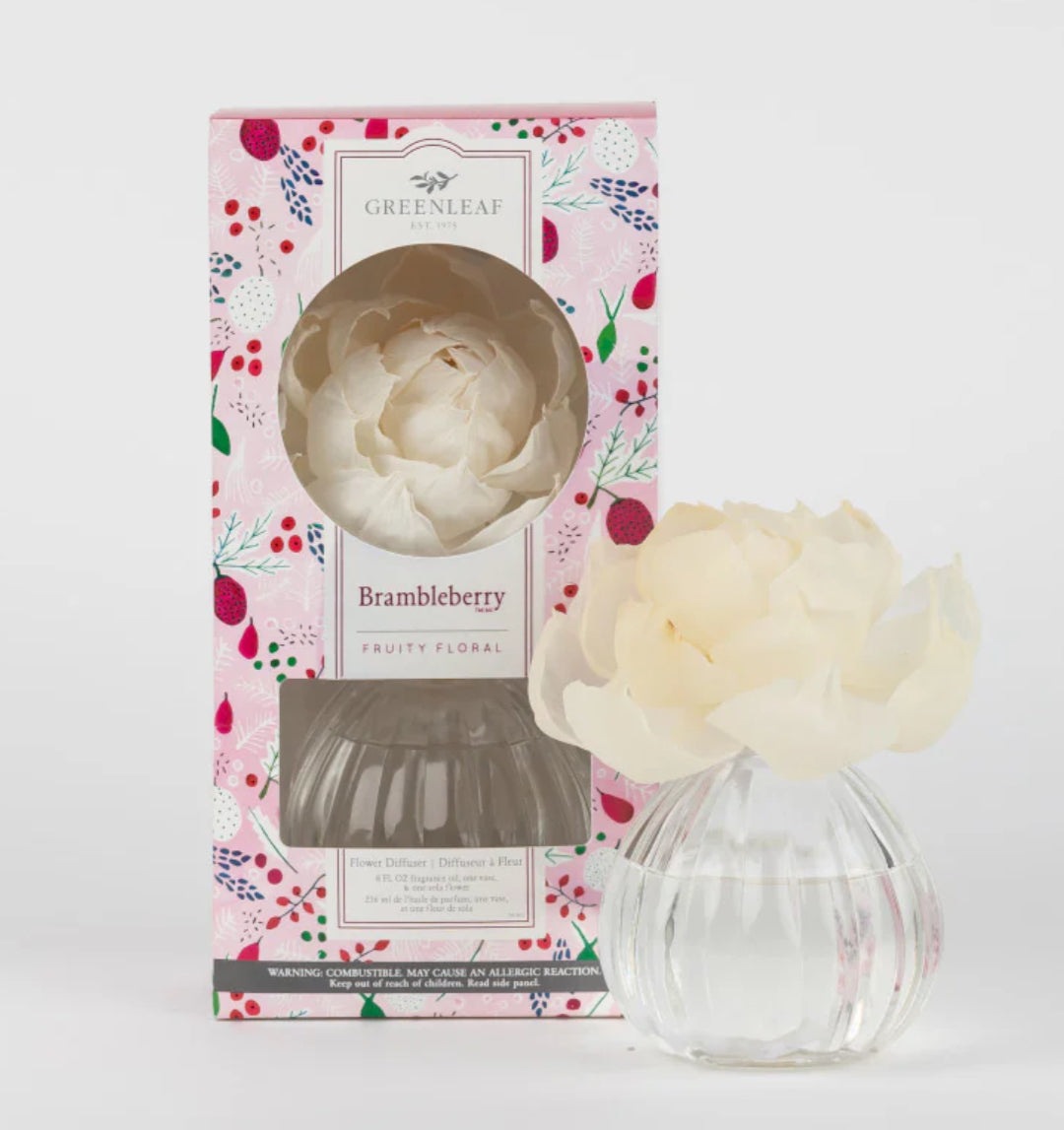Green Leaf Flower Diffuser