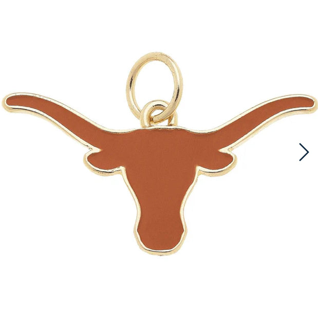 Texas Longhorns Enamel Charm