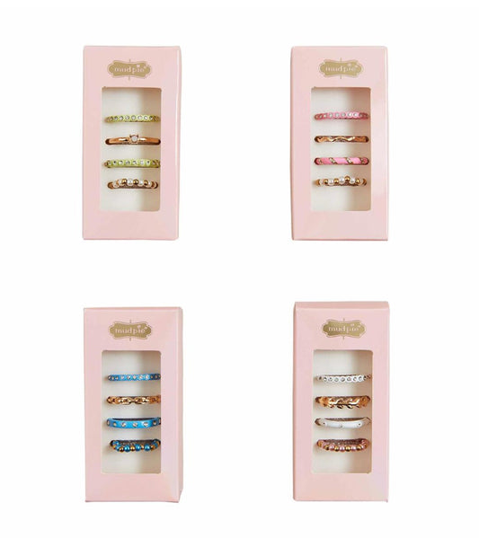 Bright Layering Rings