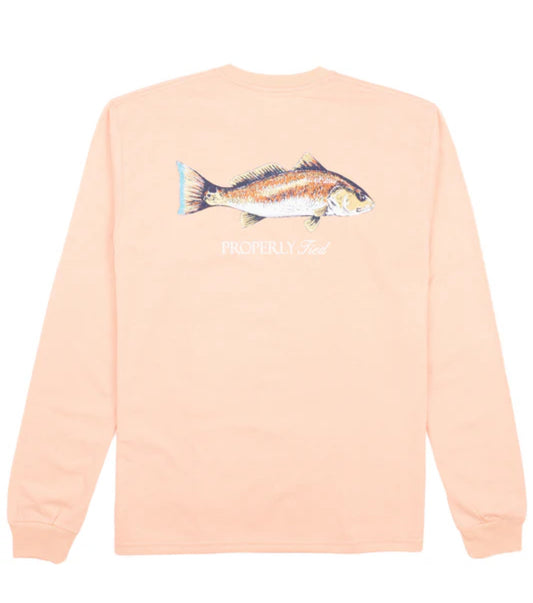 Redfish Long Sleeve-Melon